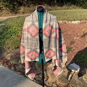 Dreamers Aztec Cardigan Sz S/M